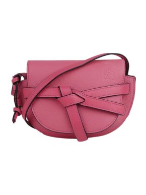 Loewe Pink Leather Gate Cross Body Bag