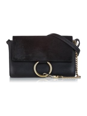 Chloe Faye Leather Crossbody Bag