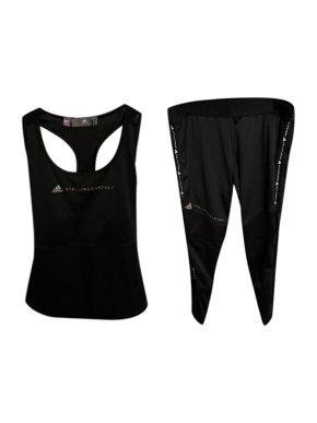 Adidas by Stella McCartney Black Sports Top & Leggings