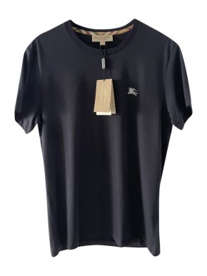 Burberry Navy Cotton Joeforth T-Shirt