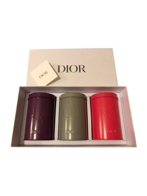 Christian Dior VIP Gift Set of 3 Tea Cannisters