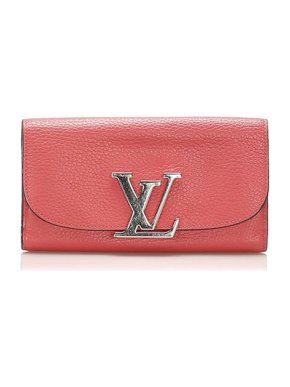 Louis Vuitton Pink Taurillon Leather Vivienne Long Wallet