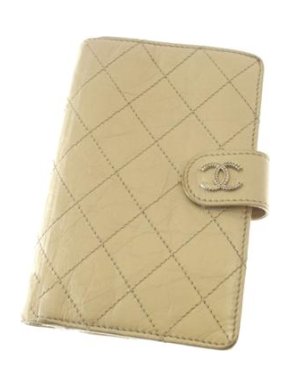 Chanel Nude-Pink Leather Quilted Long Wallet
