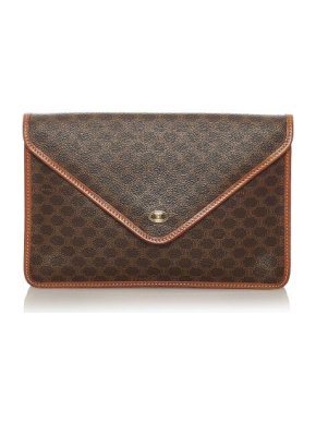 Celine Macadam Canvas Pouch