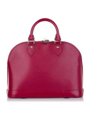 Louis Vuitton Raspberry-Red Epi Leather Alma PM Bag