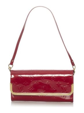Louis Vuitton Raspberry-Red Vernis Rossmore MM Bag