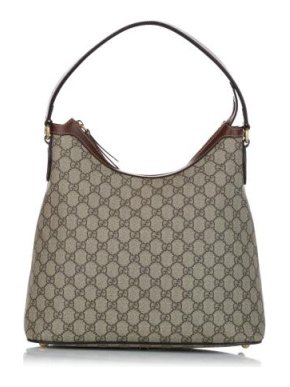 Gucci Vintage Miss GG Monogram Canvas Hobo Bag