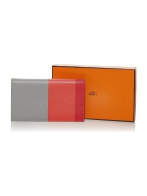 Hermes Leather Tricolour Leather Agenda Cover