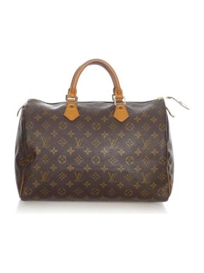 Louis Vuitton Monogram Canvas Speedy 35 Weekend Bag