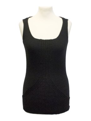 Atsuro Tayama black knitted top