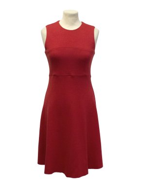 Joseph red skater skirt