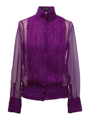 Versace hot pink blouse