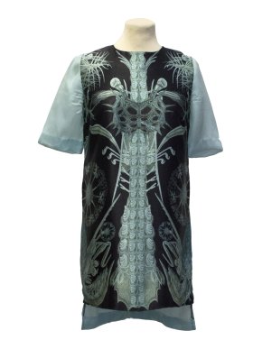 Sergei Grinko Silk shift dress
