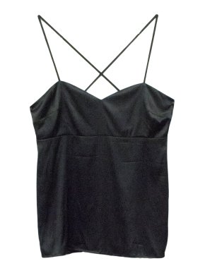 Diane Von Furstenberg Black Strap Top