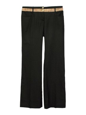 Dolce & Gabbana Black Pinstripe Trousers
