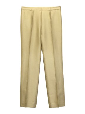 Tomaso Stefanelli Gold Trousers