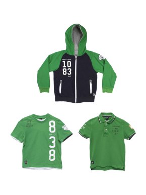 SevenOneSeven Green Jacket, Polo and T Shirt