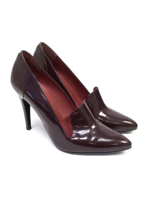 Russell & Bromley Maroon Patent Courts