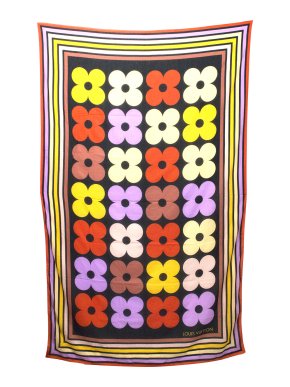 Louis Vuitton Multi Coloured Patterned Large Scarf/Wrap