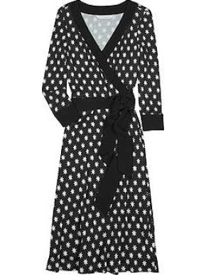 DVF DIANE VON FURSTENBERG Taurus Star Wrap dress