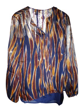 ISSA LONDON Multicolor Runway Print Blouse