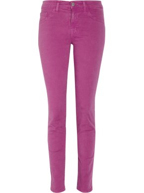 J Brand Fuchsia Skinny Leg Jeans