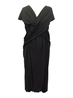 Sophia Kokosalaki Black Jersey Dress