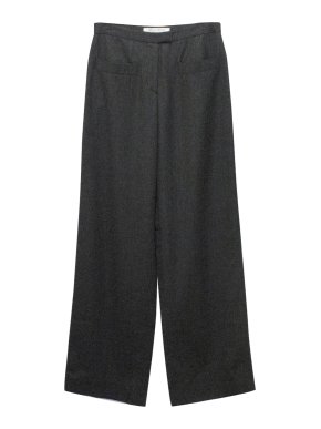 Miu Miu Wool Dark Grey Trousers