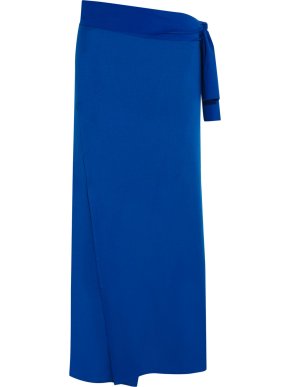Eres 'Peplum Zeph' Blue Beach Wrap Skirt