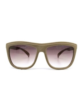Italia Indépendant Taupe Felt Sunglasses