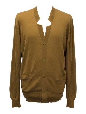 Pringle of Scotland Merino Wool Camel Cardigan