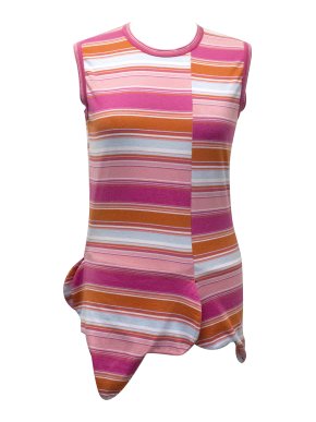 Comme des Garcons Striped Sleeveless Top