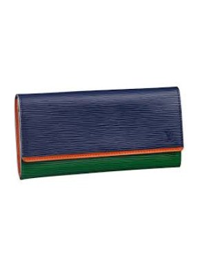 Louis Vuitton LV Epi Leather Flore Wallet
