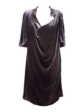 Vanessa Bruno Purple Velvet Dress