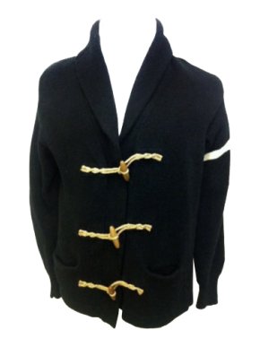 Polo Ralph Lauren black nautical cardigan