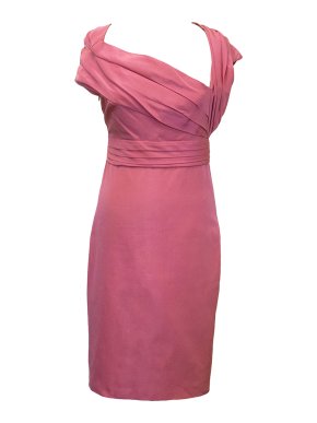 Valentino Pink Silk Dress
