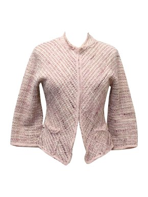 Grazia Bagnaresi Pink Tweed Jacket