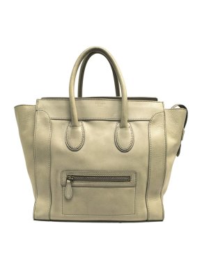 Celine Beige Nano Luggage Bag