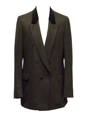 Yves Saint Laurent Double Breasted Coat