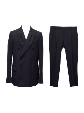 Yves Saint Laurent Navy Suit