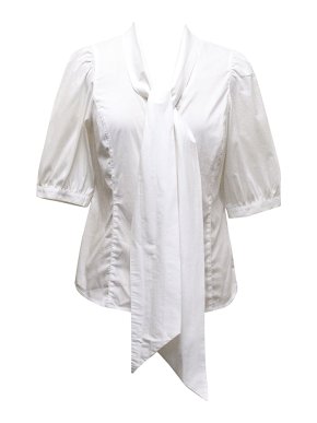 Essentiel Antwerp White Short Sleeve Shirt