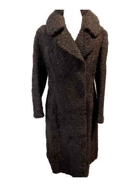''Swakara'' Astrakhan Lamb Coat.