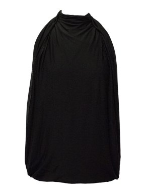 Versace Sleeveless Black Top