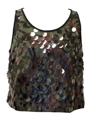 Luis Civit Sequin Top