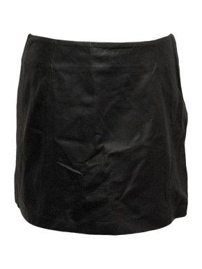 Alexander Wang Leather Panelled Mini Skirt
