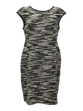 Derek Lam Boucle-Knit Cotton Blend Dress