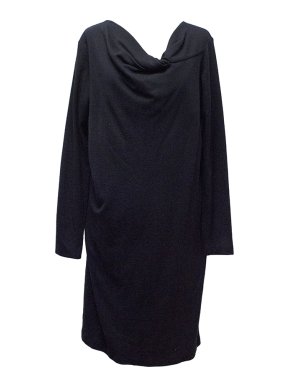 Jil Sander Wool Flannel Shiftdress