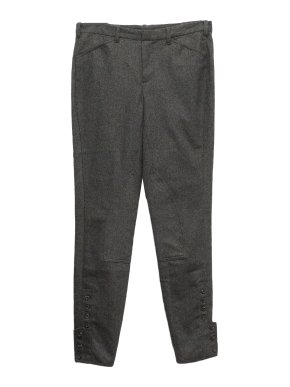 Ralph Lauren Grey Wool Jodhpurs