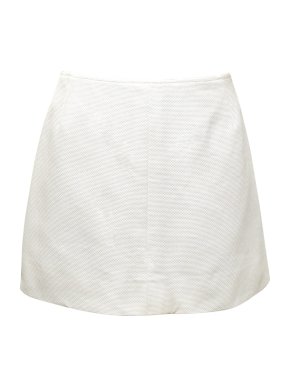 Balenciaga Edition White Mini Skirt