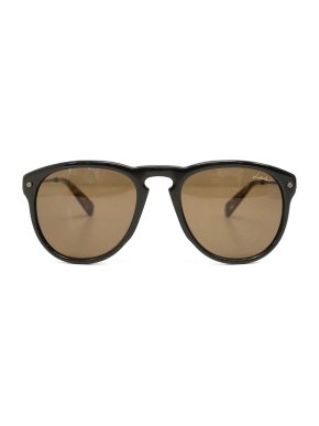 Lanvin Black with Tortoise Aviator Style Sunglasses